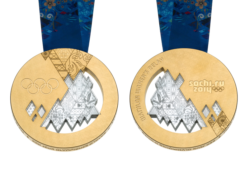 Illustration for article titled Here Are The 2014 Olympic Medals